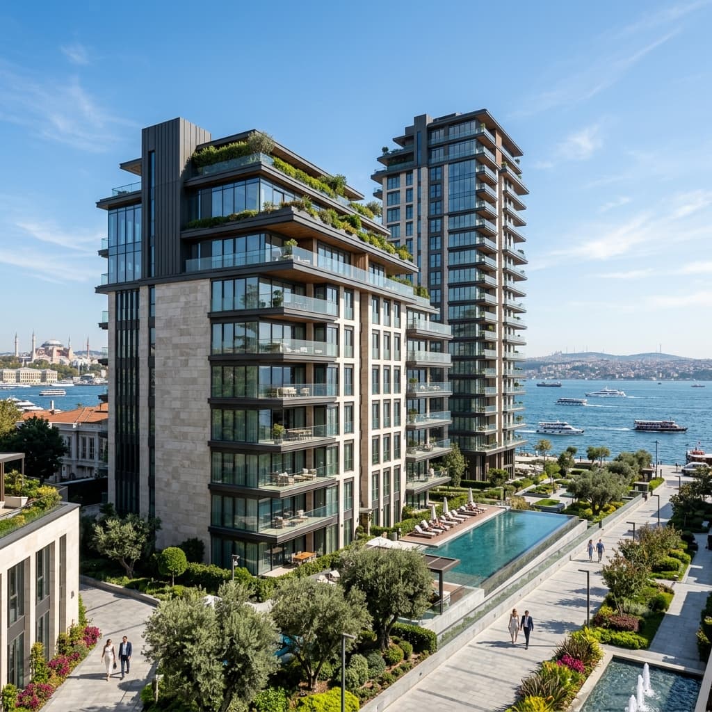 İstanbul Modern Lüks Binalar - HÇ İnşaat